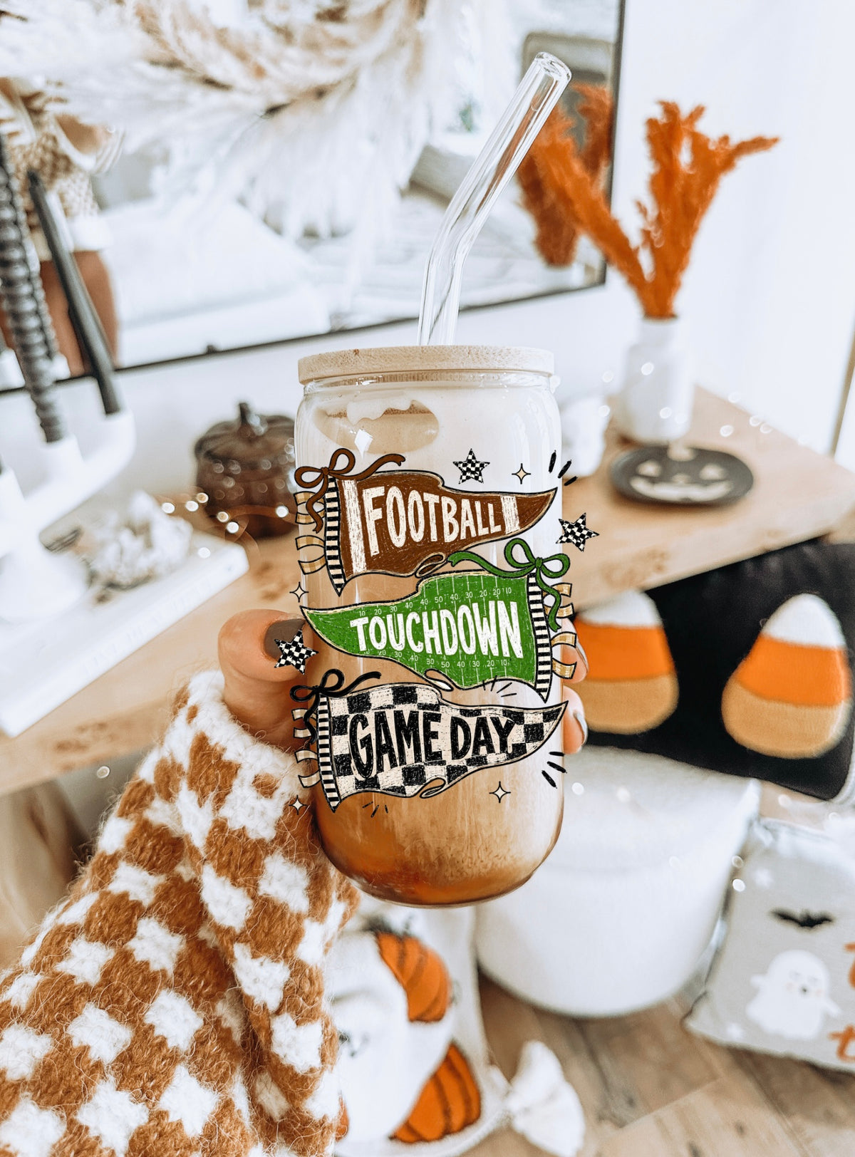 Football touchdown game day