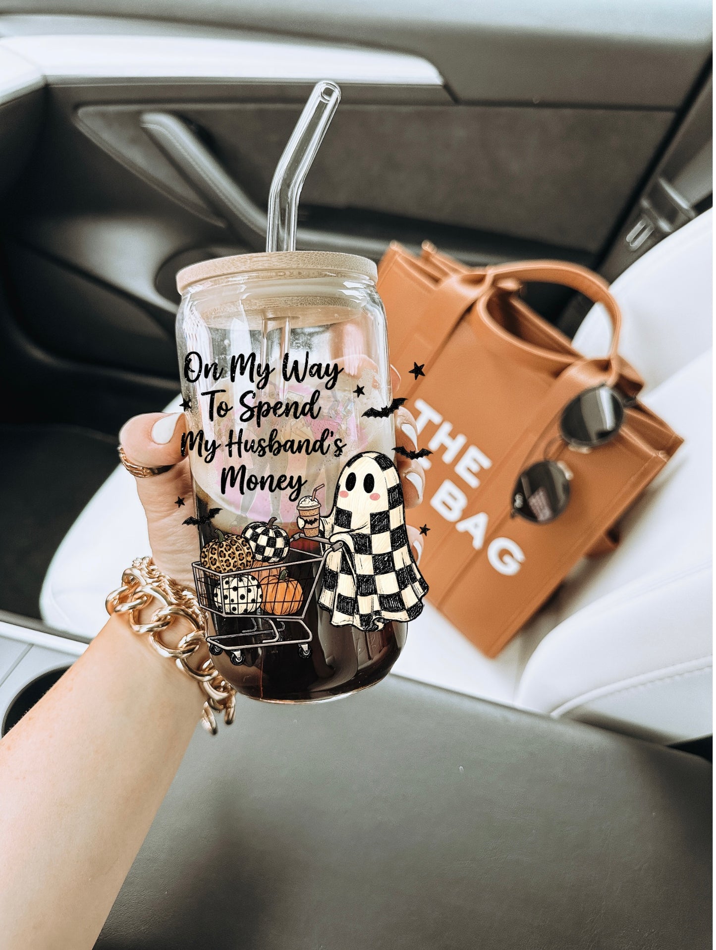 On my way to spend my husband's money