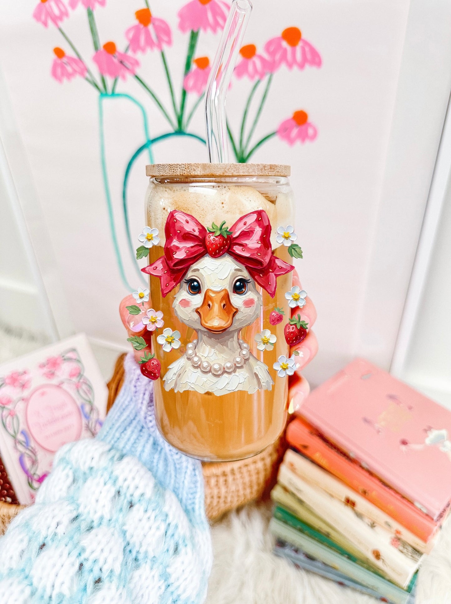 Strawberry duck
