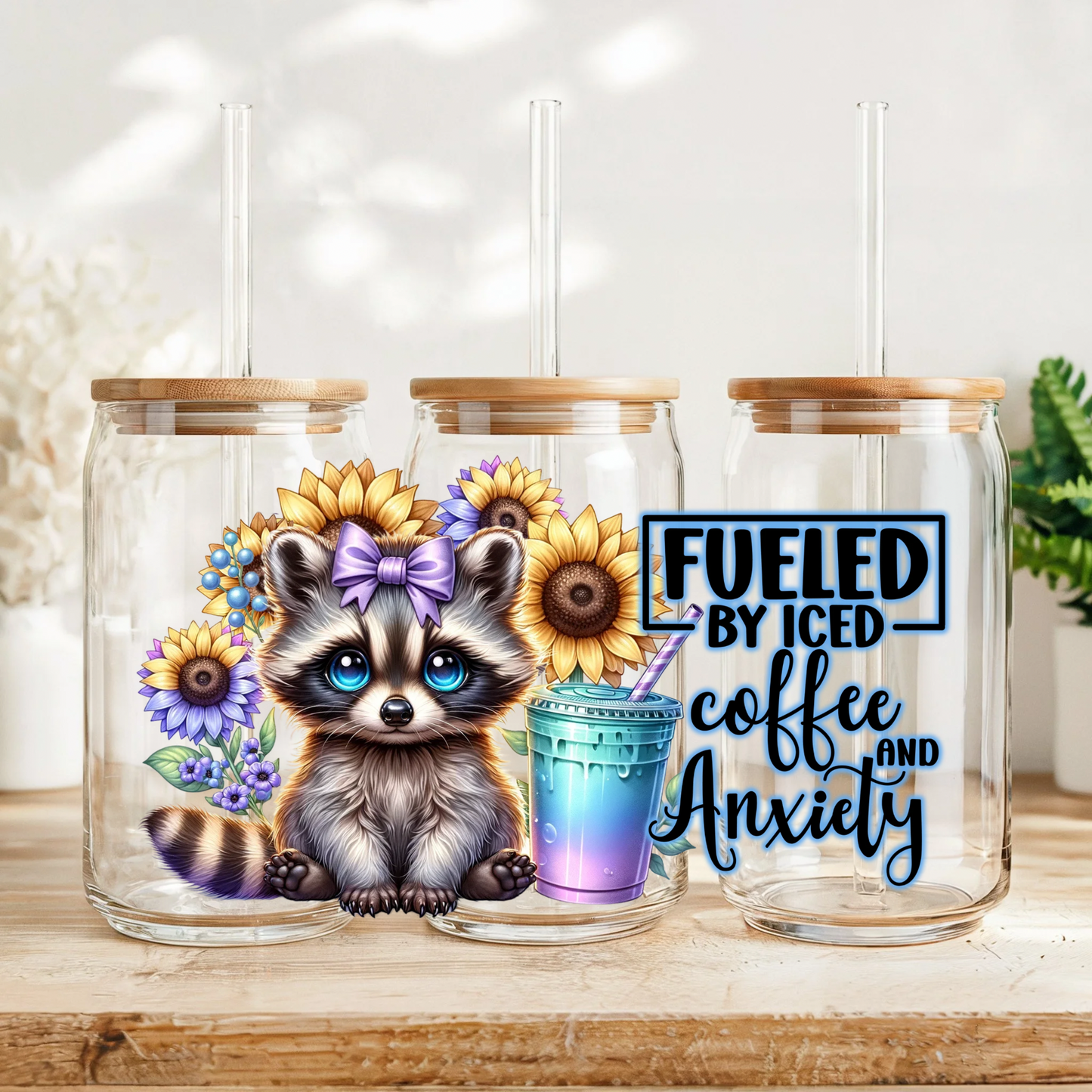 Filled by ice coffee and anxiety