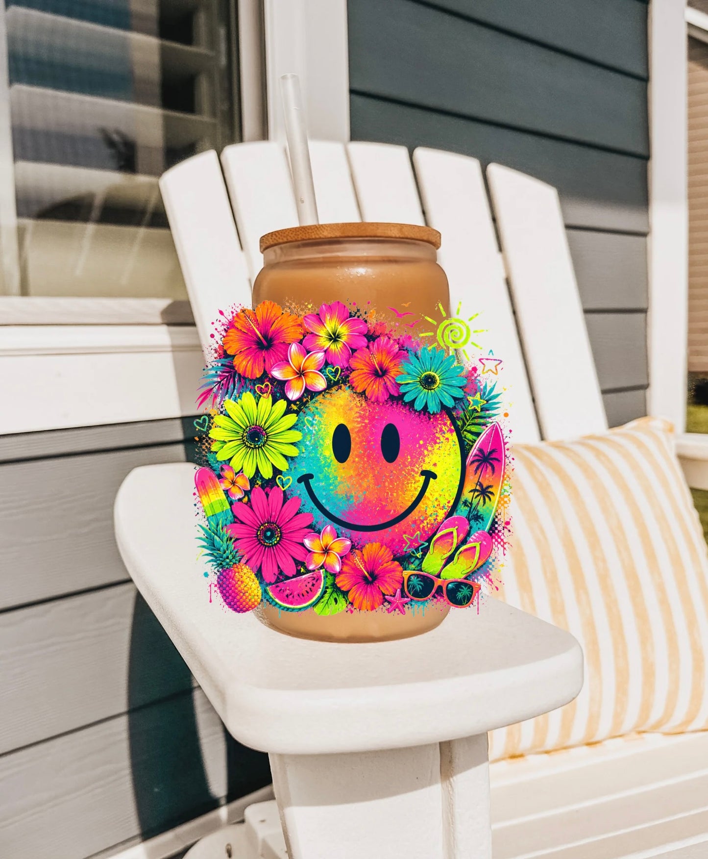 Neon Smiley