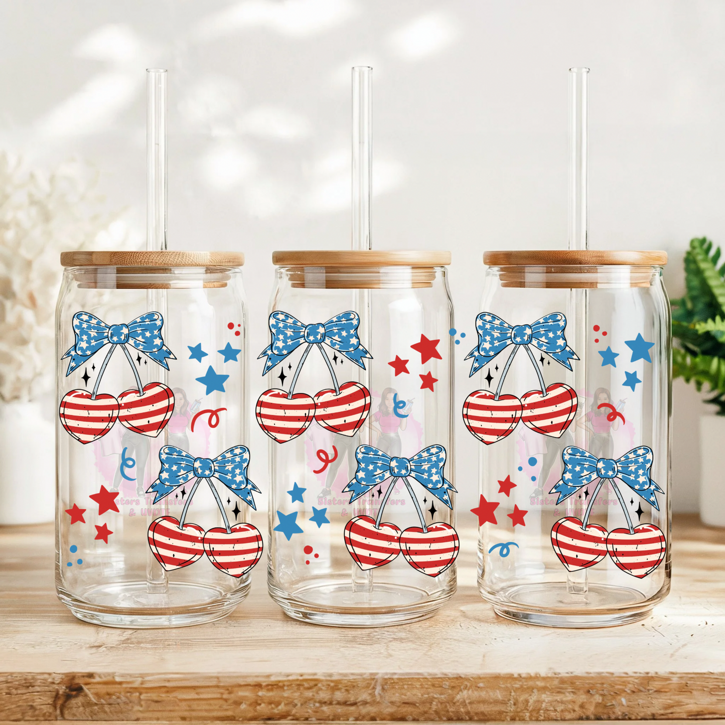 Patriotic cherries