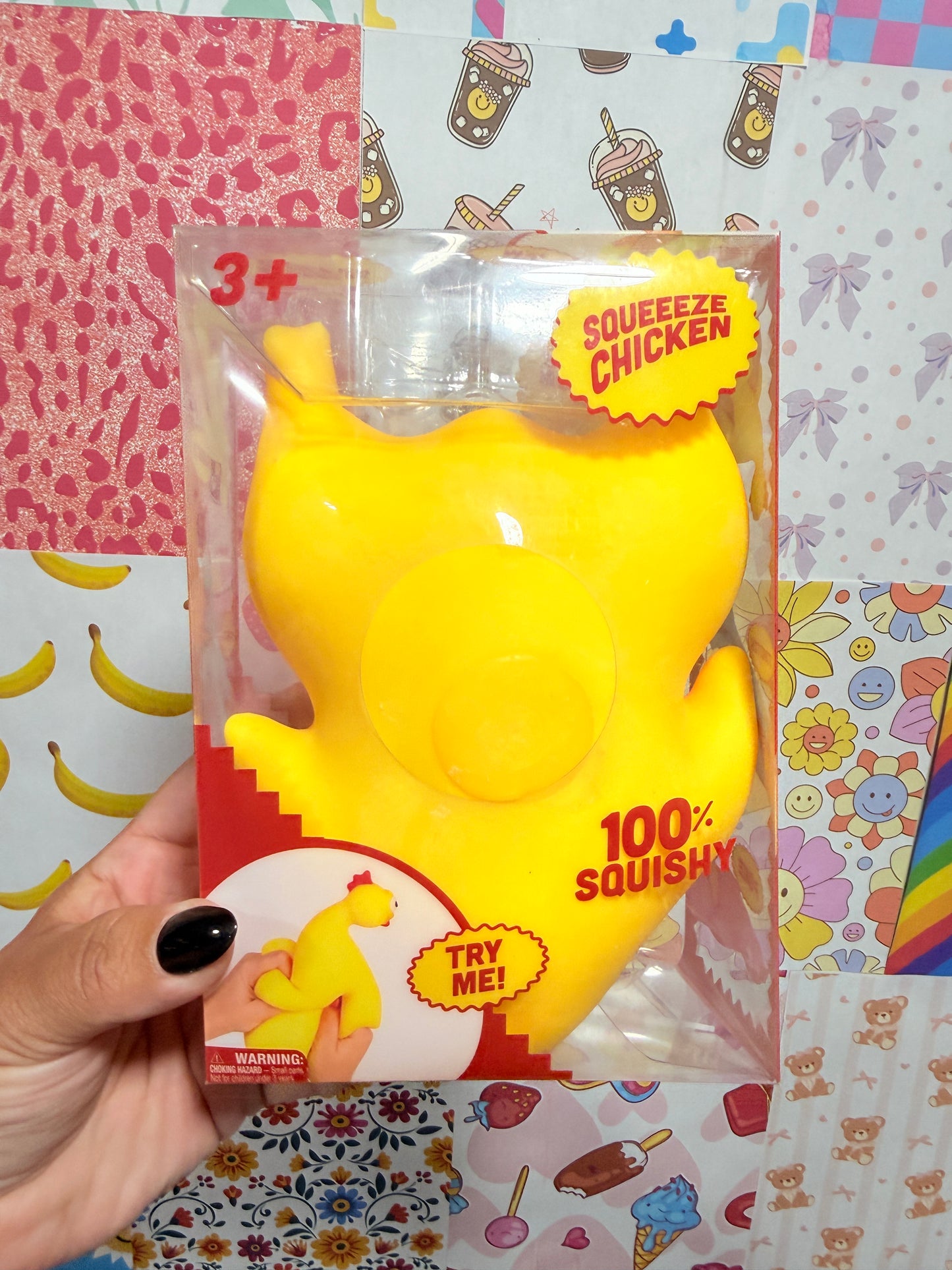Jumbo chicken mystery color