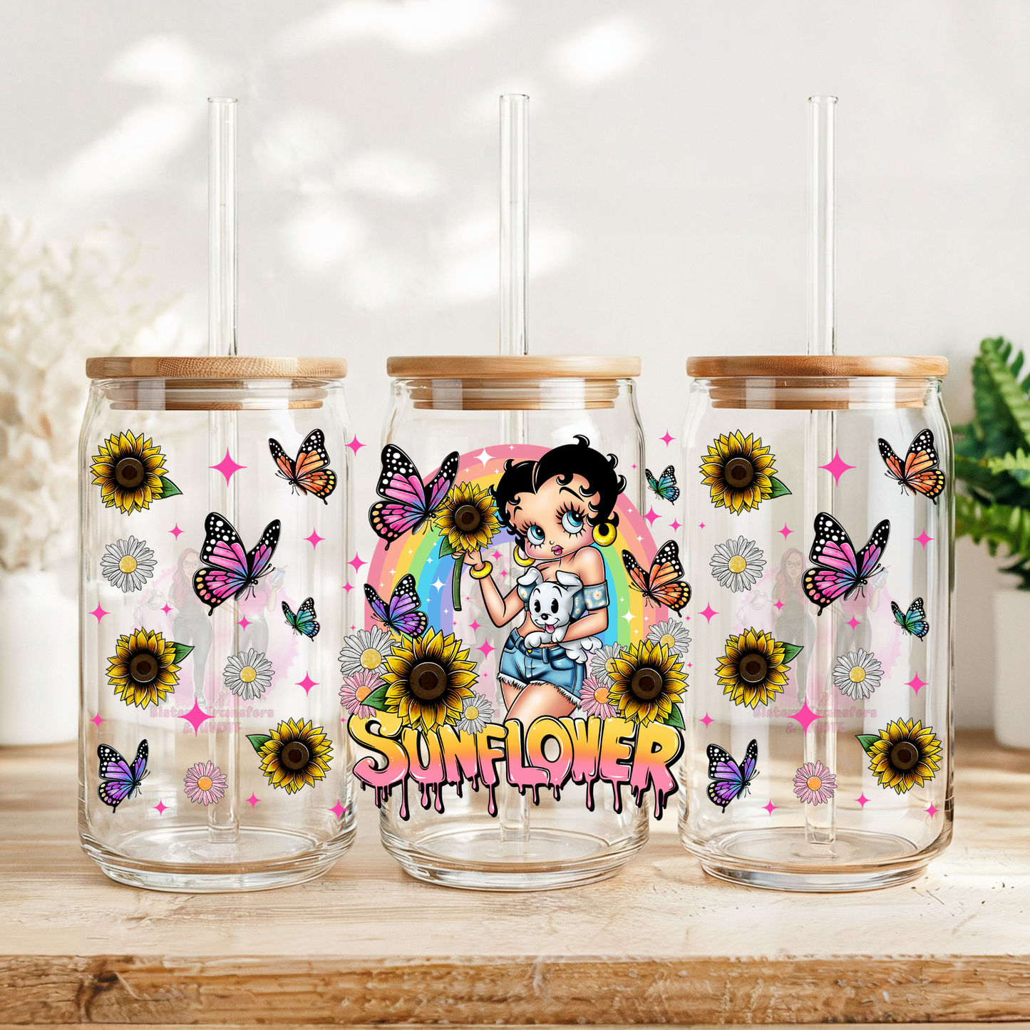 Betty boop sunflower