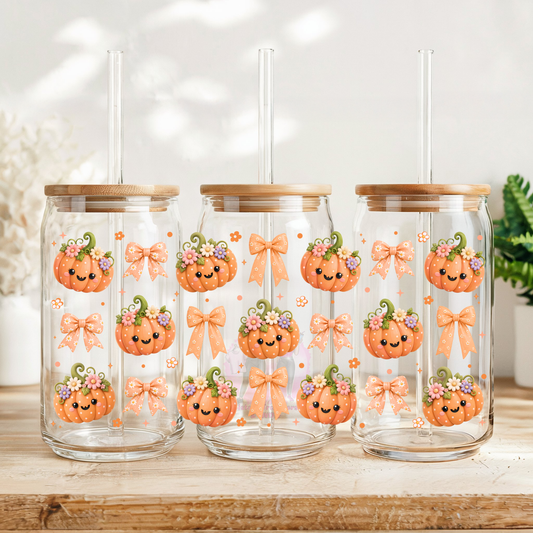 Smiley pumpkin faces
