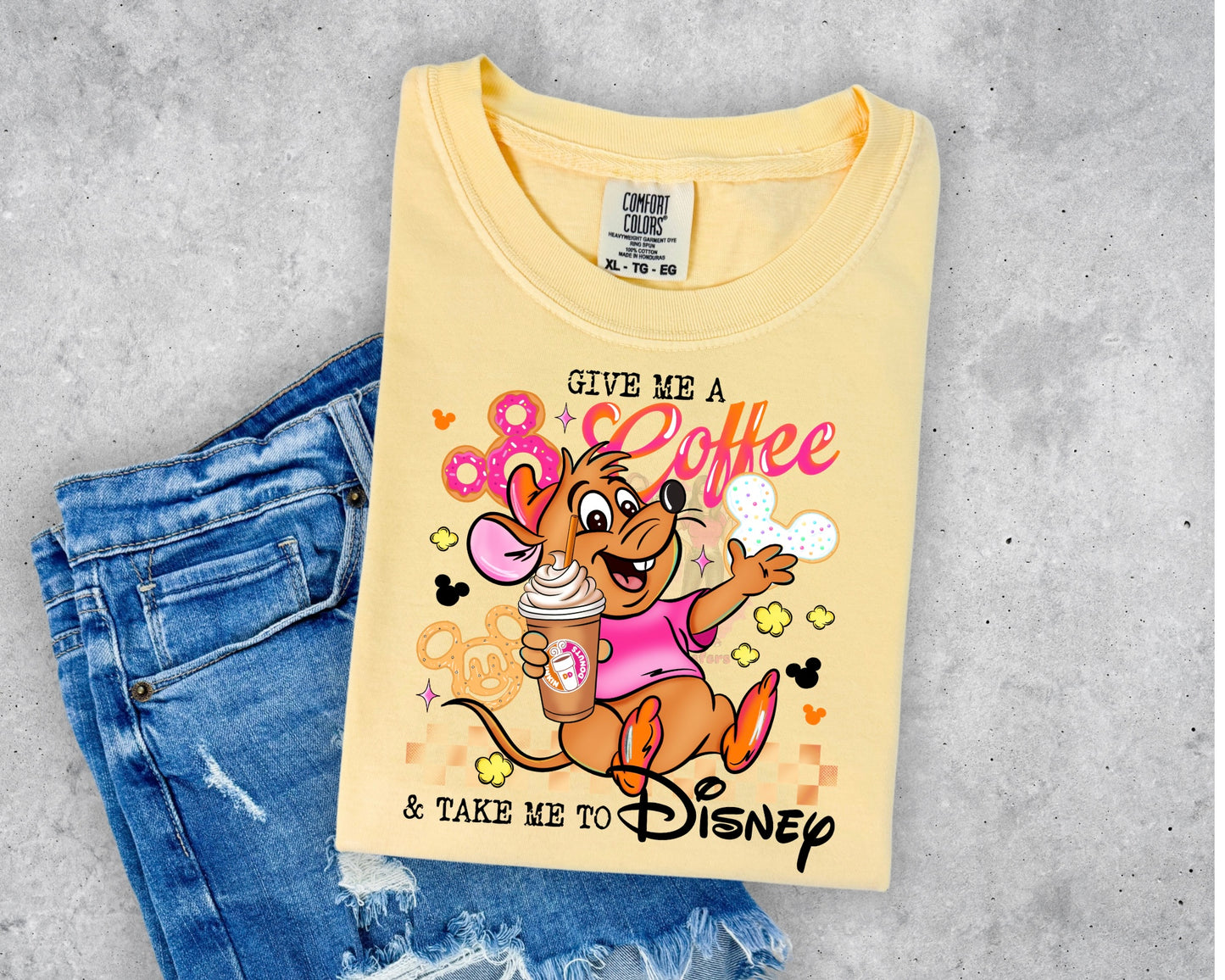 Give me a coffee and take me to D