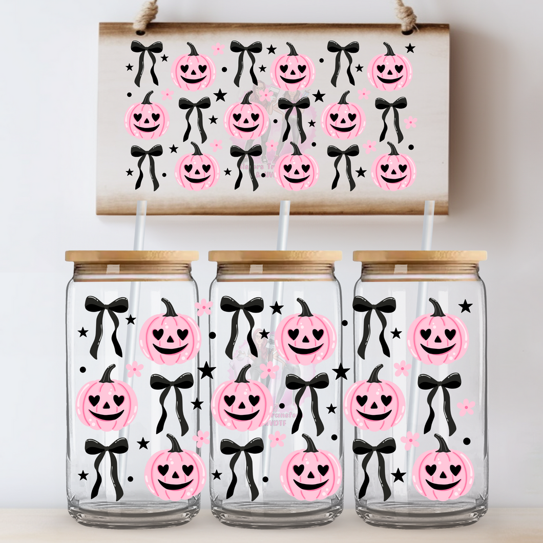 Pink Jack o Lantern