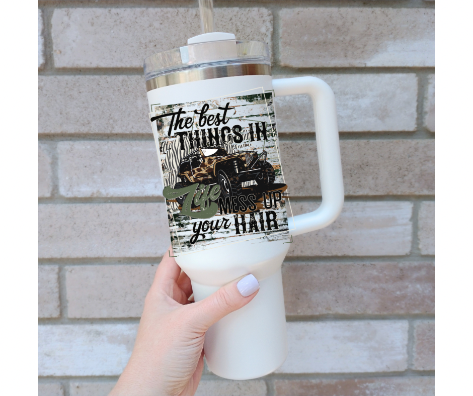 The best things in life mess up your hair