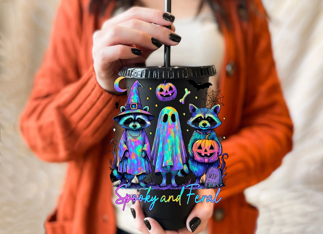 Spooky and Feral  (4inch)