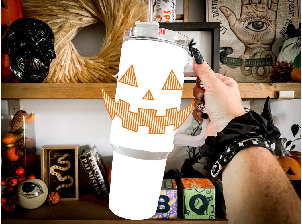 Pumpkin Face (Orange)