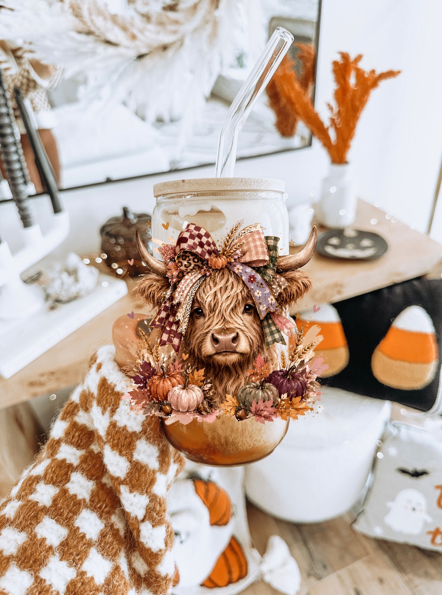 Fall cow
