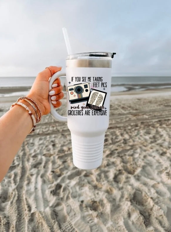 If you see me taking feet pics mind your business