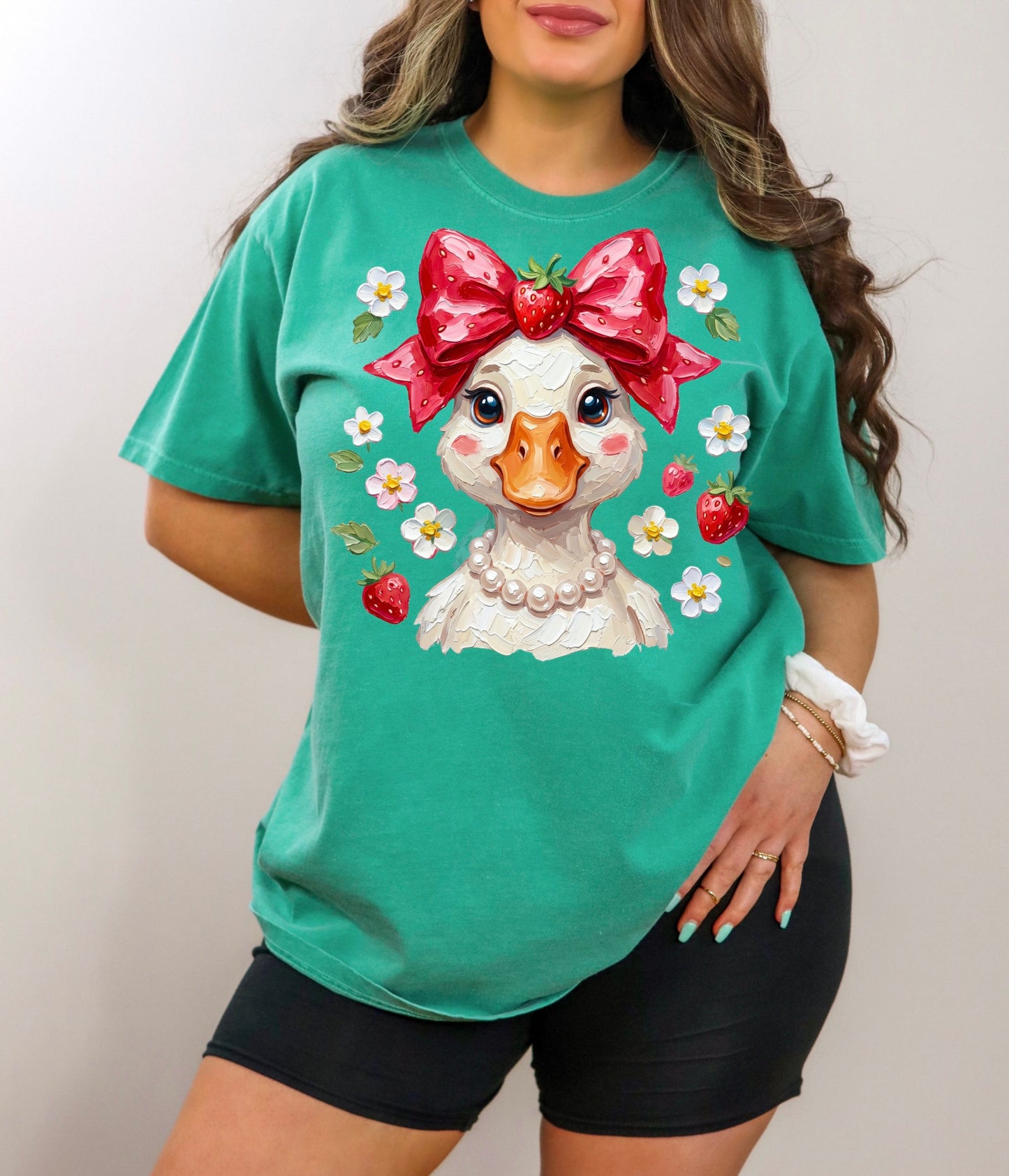Strawberry duck