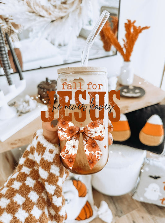 Fall for Jesus is never leaves