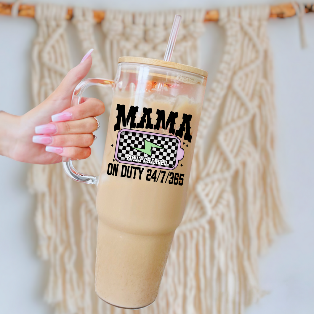 Mama on duty
