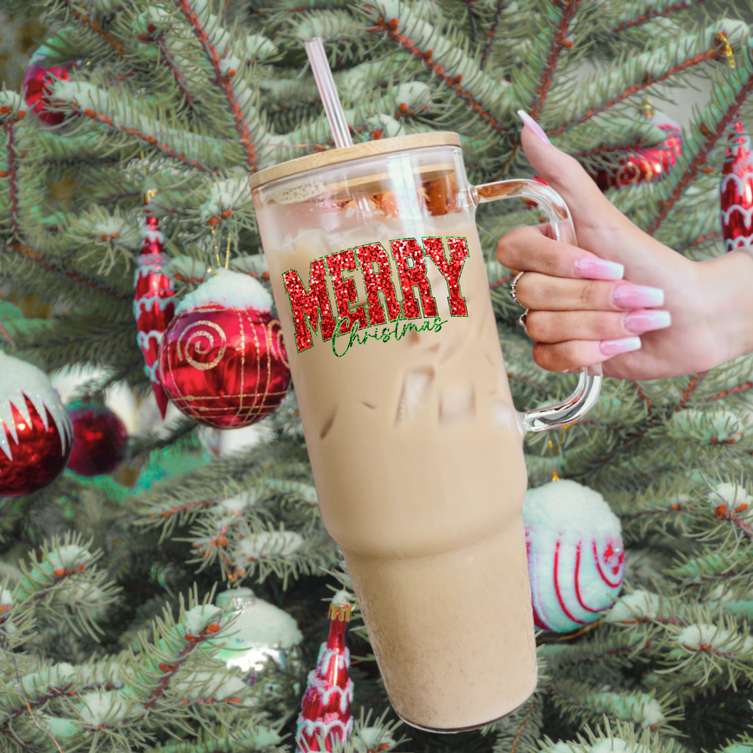 Merry Christmas Glitter