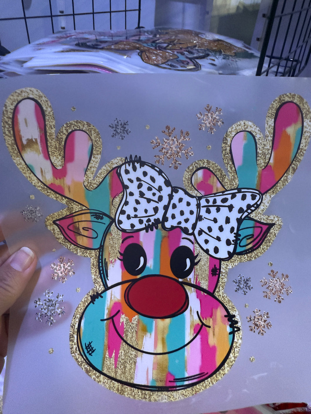 YOUTH- brush reindeer