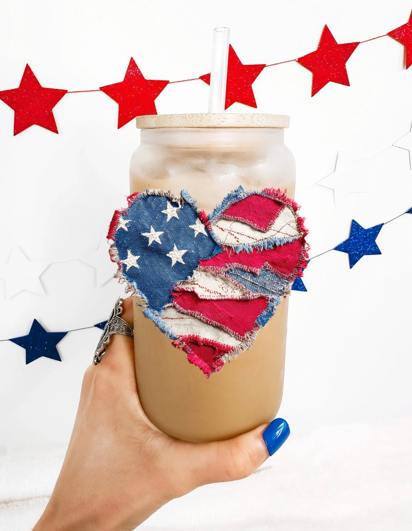 Flag heart