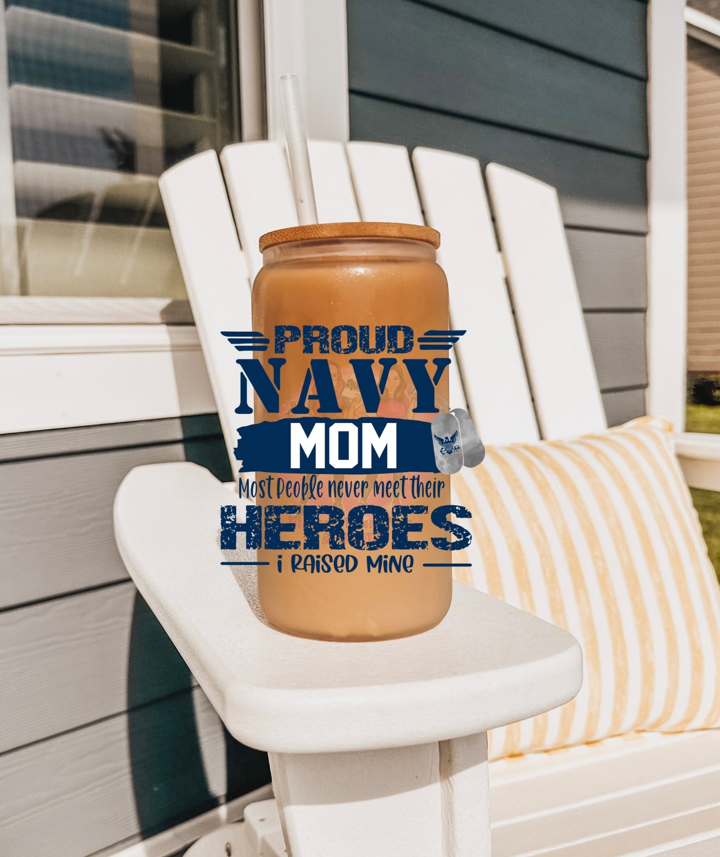 Proud navy mom