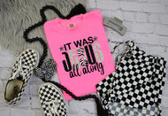 It was Jesus all along