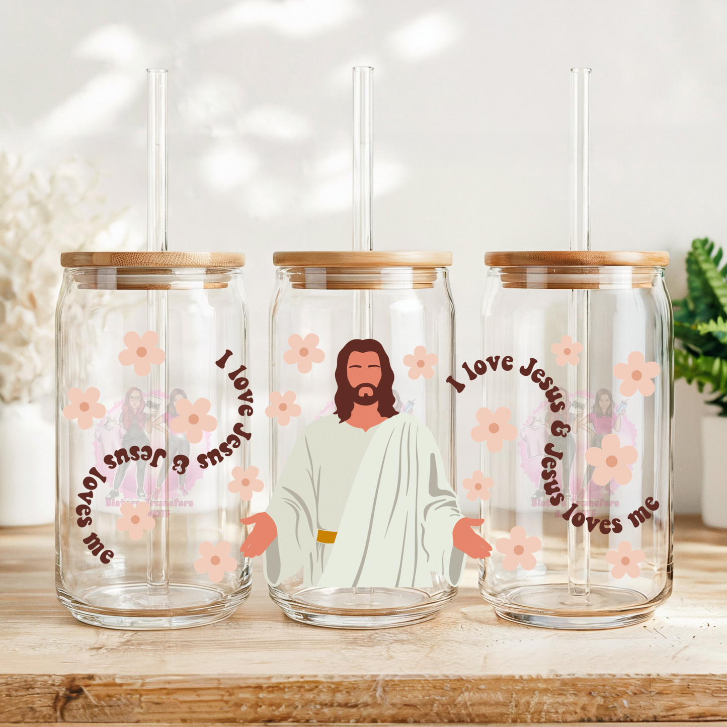 I love Jesus and Jesus loves me