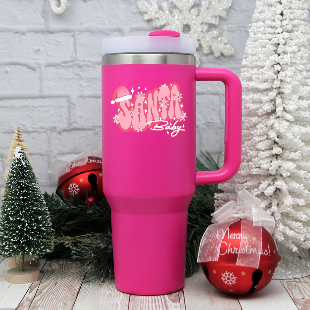 Pink Santa Baby