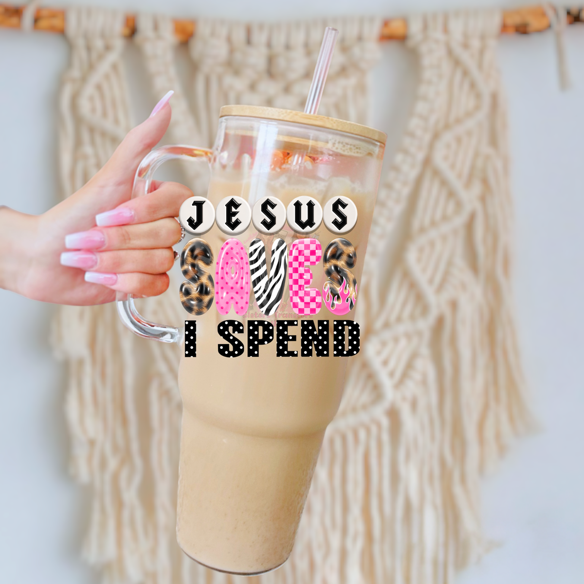 Jesus saves I spend