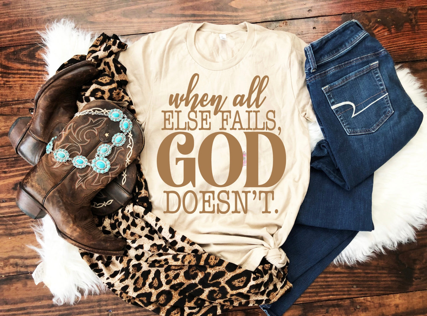 When all else fails, God doesn't