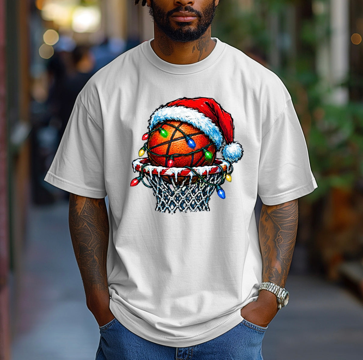 Christmas basketball