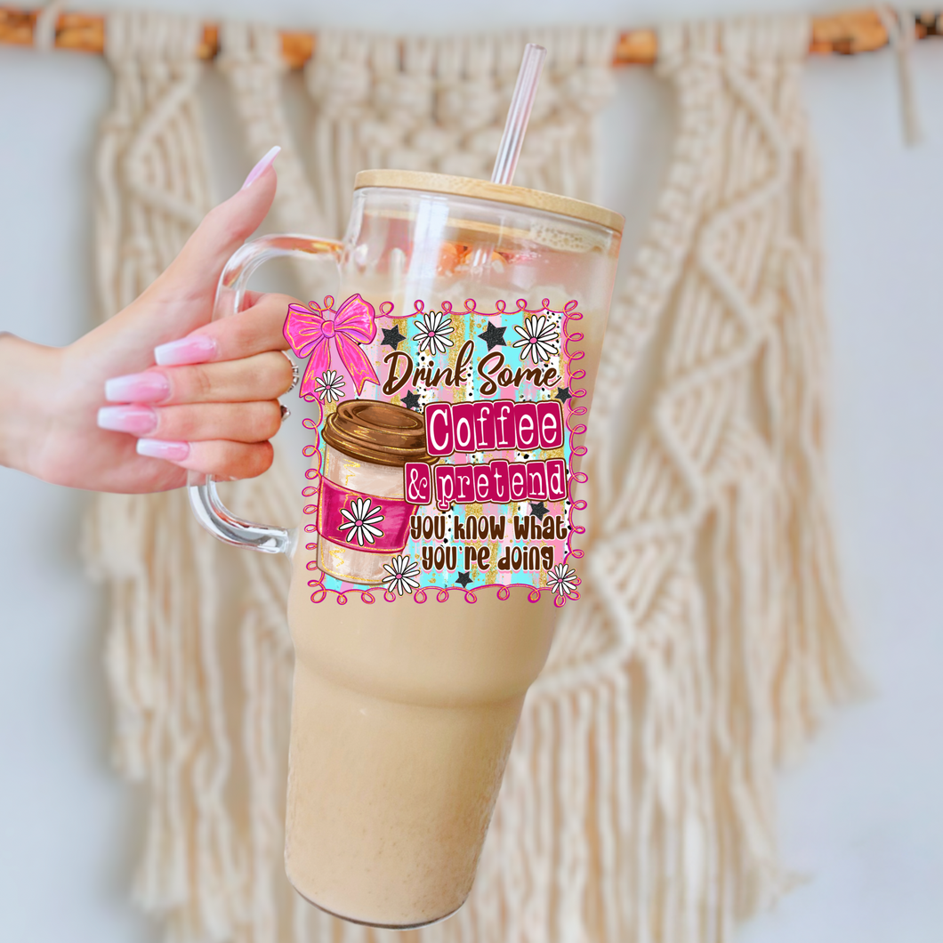 Drink some coffee and pretend you know what you’re doing