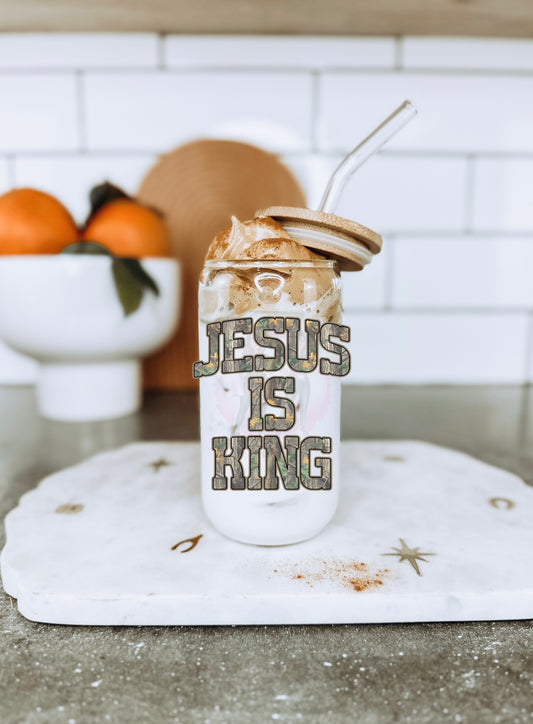 Jesus is king camo