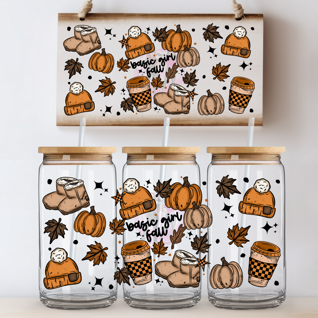 Basic girl fall
