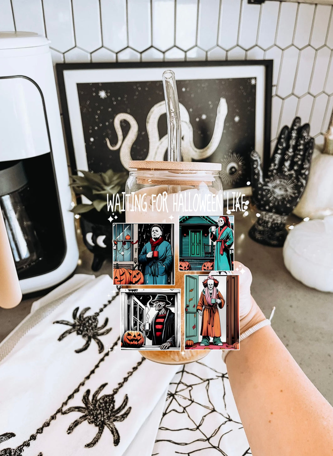 Waiting for Halloween like  (4inch)