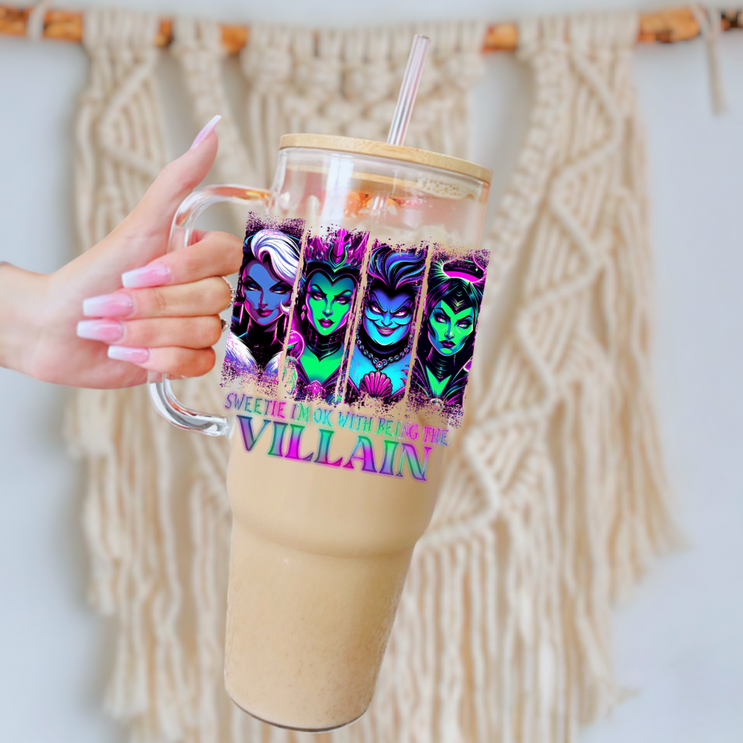 Sweetie I'm okay with being the VILLIAN