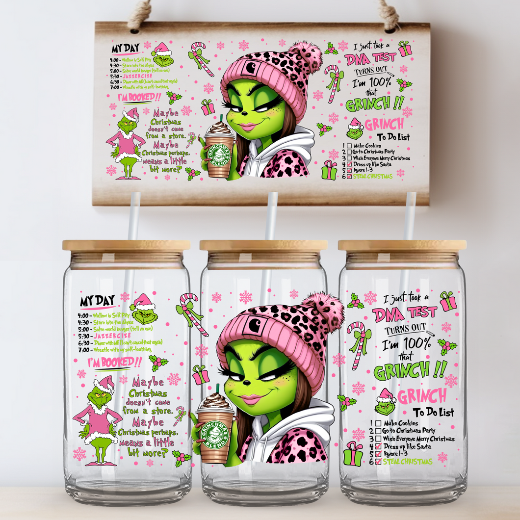 Leopard hat Green Girl