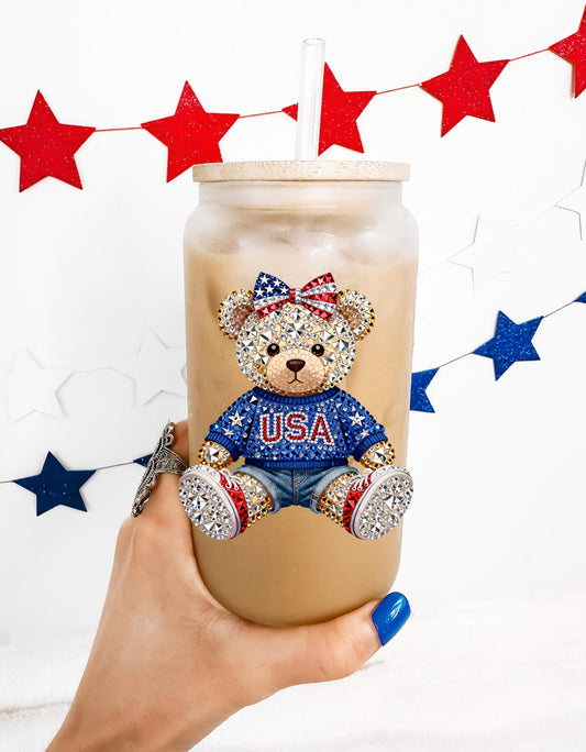 USA teddy bear