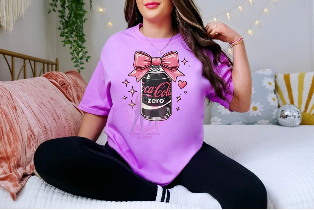 Red zero soda (Dtf Transfer)