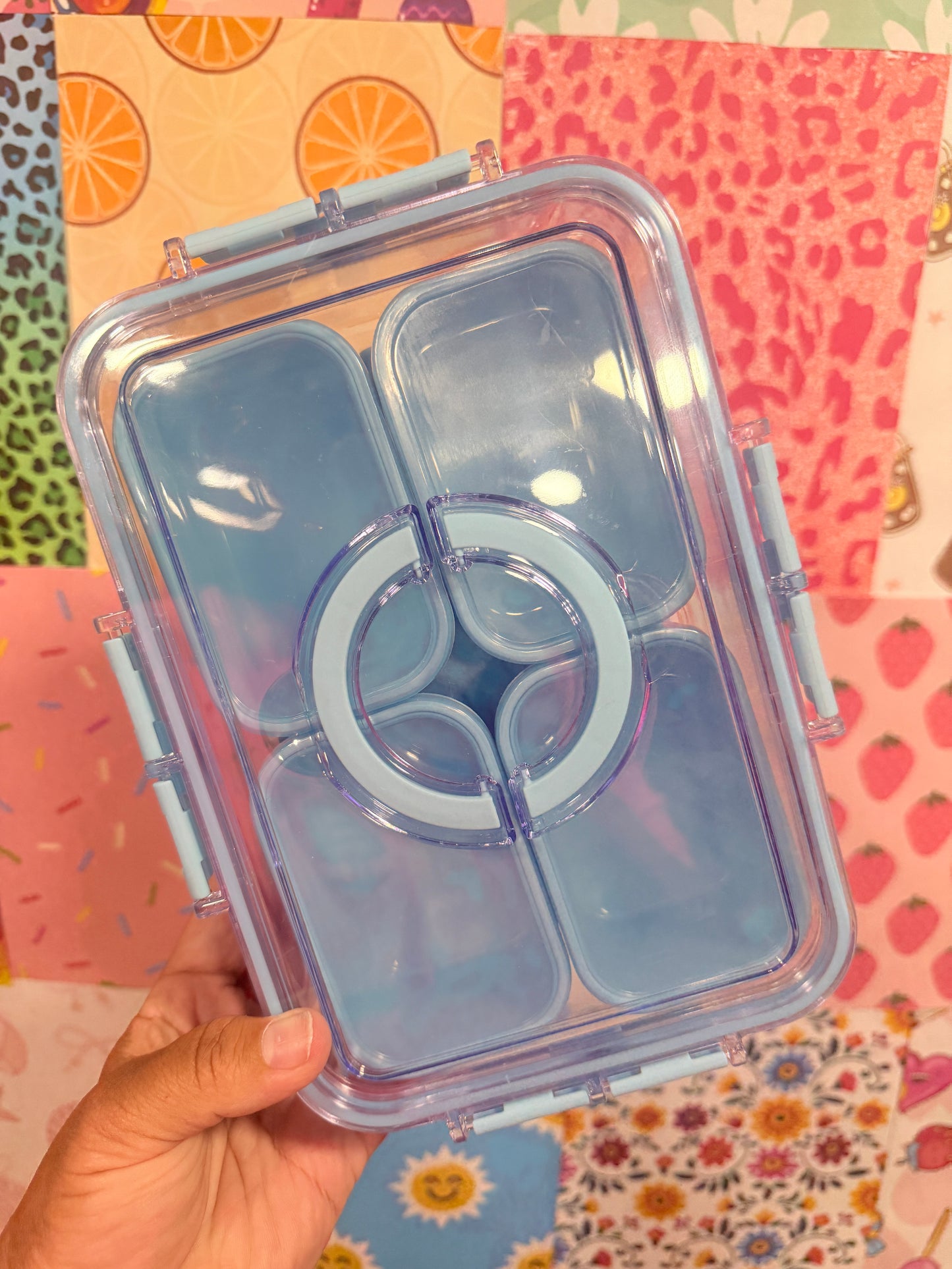 snackle box (4 compartments) (with ice pack)