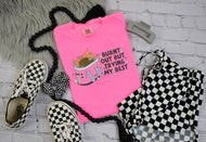 Burnt out but trying my best (DTF TRANSFER)