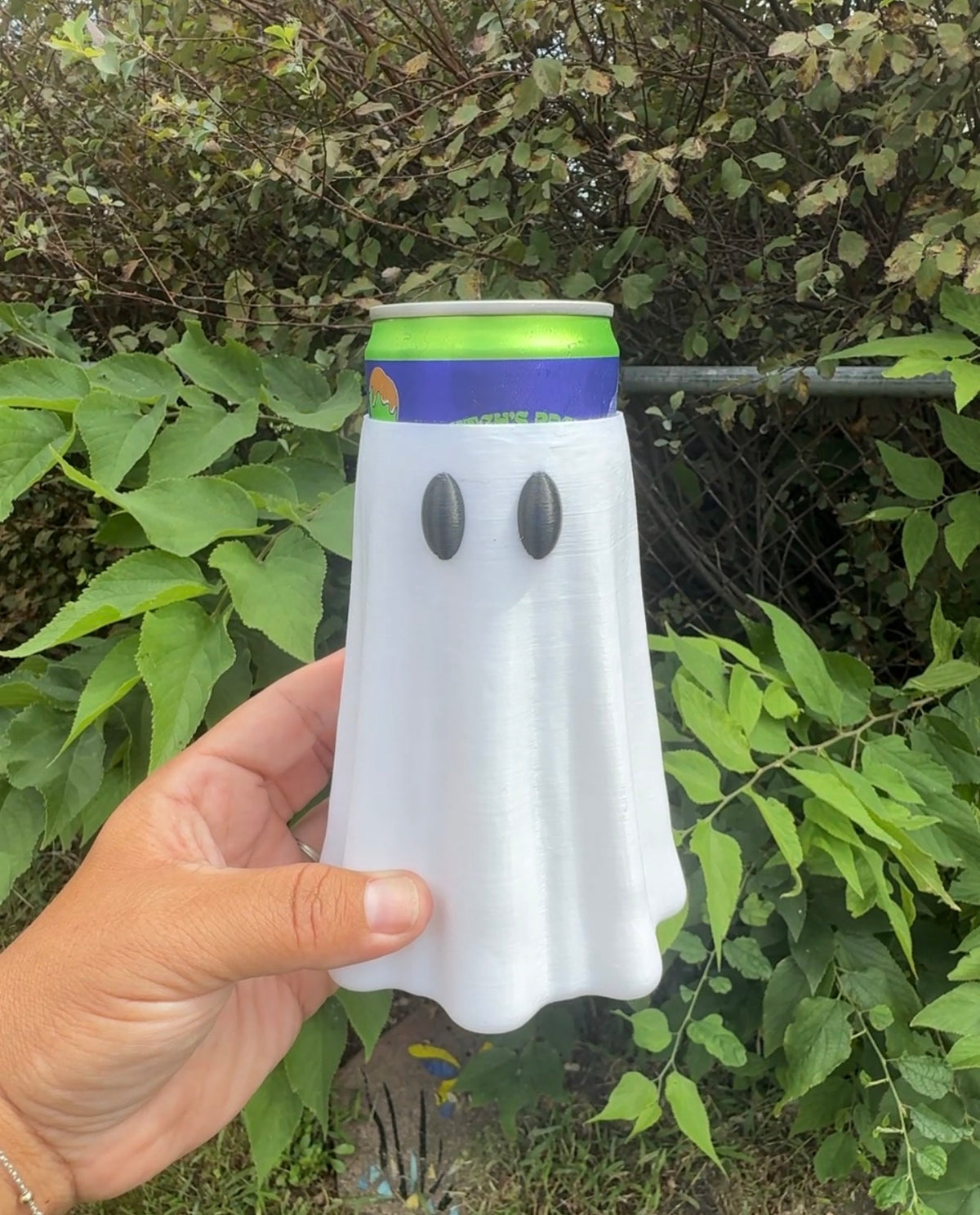 Ghost can holder (choose your color & can size leave in notes at checkout)