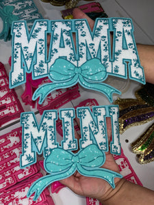 Mama/Mini Blue Set