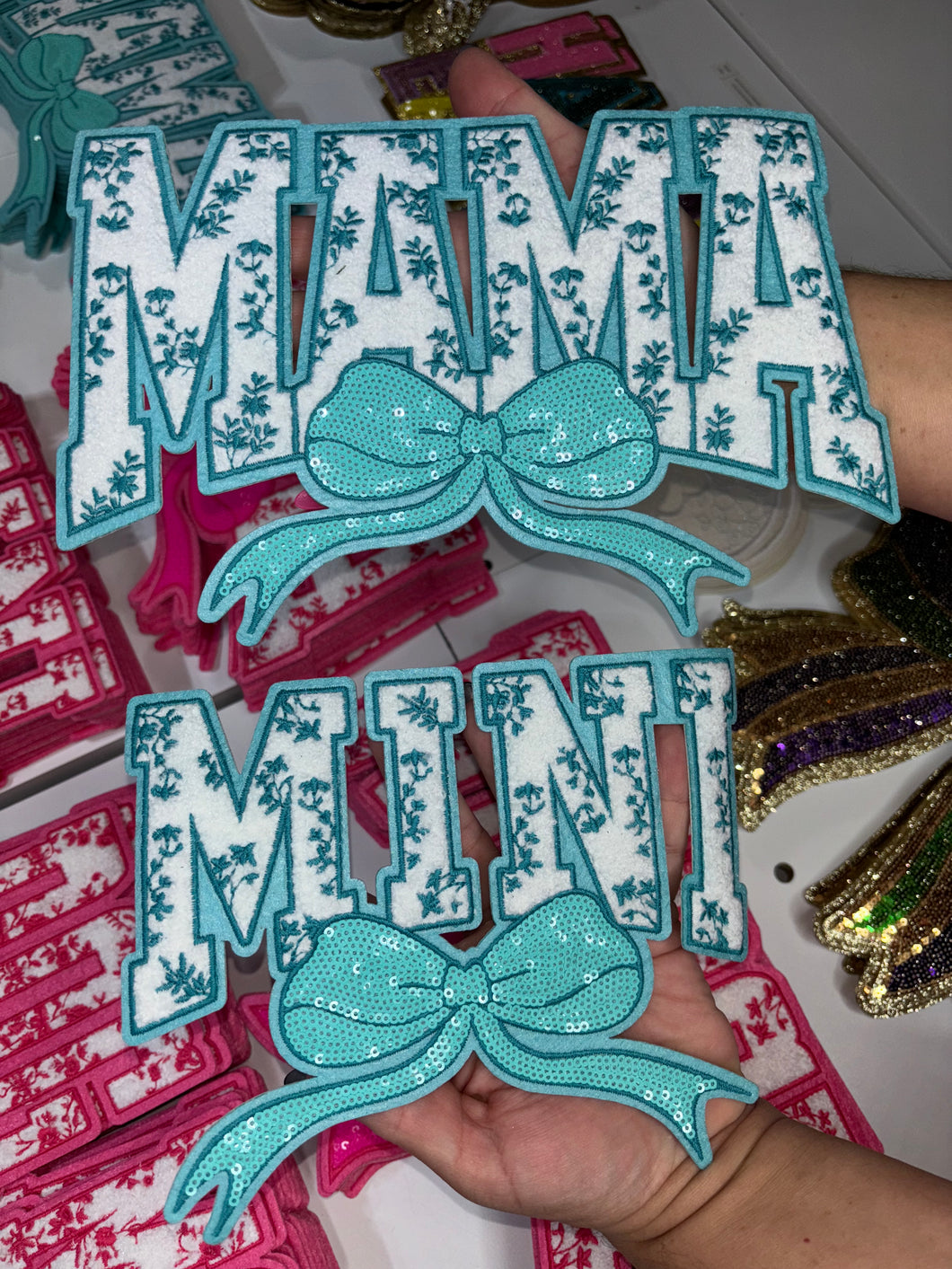 Mama/Mini Blue Set