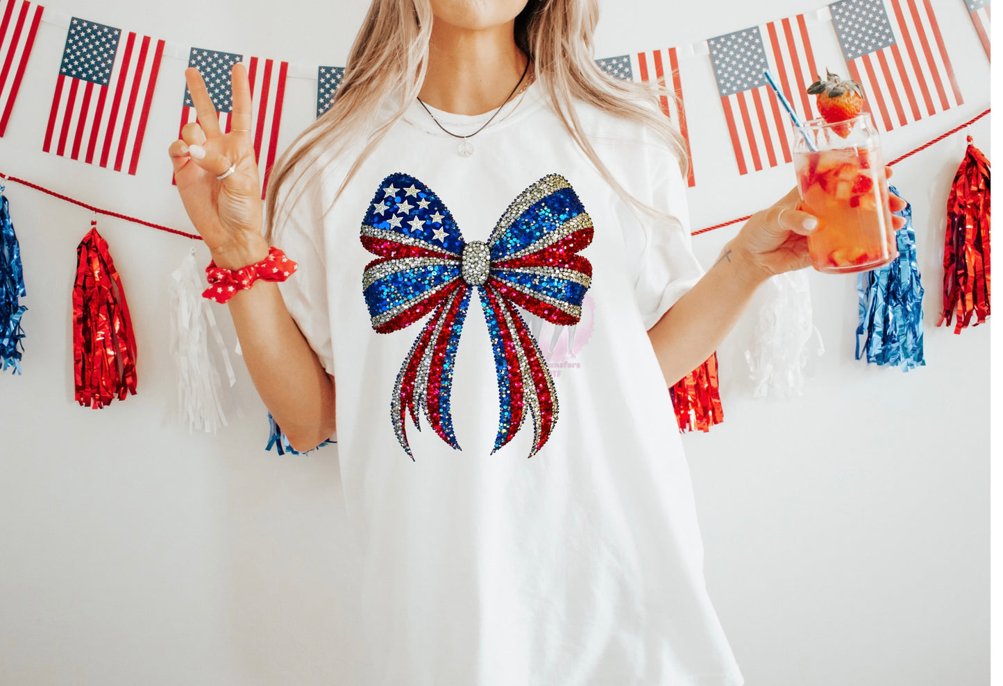 Bling America Bow