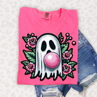 Bubble Gum Ghost  (DTF TRANSFER)