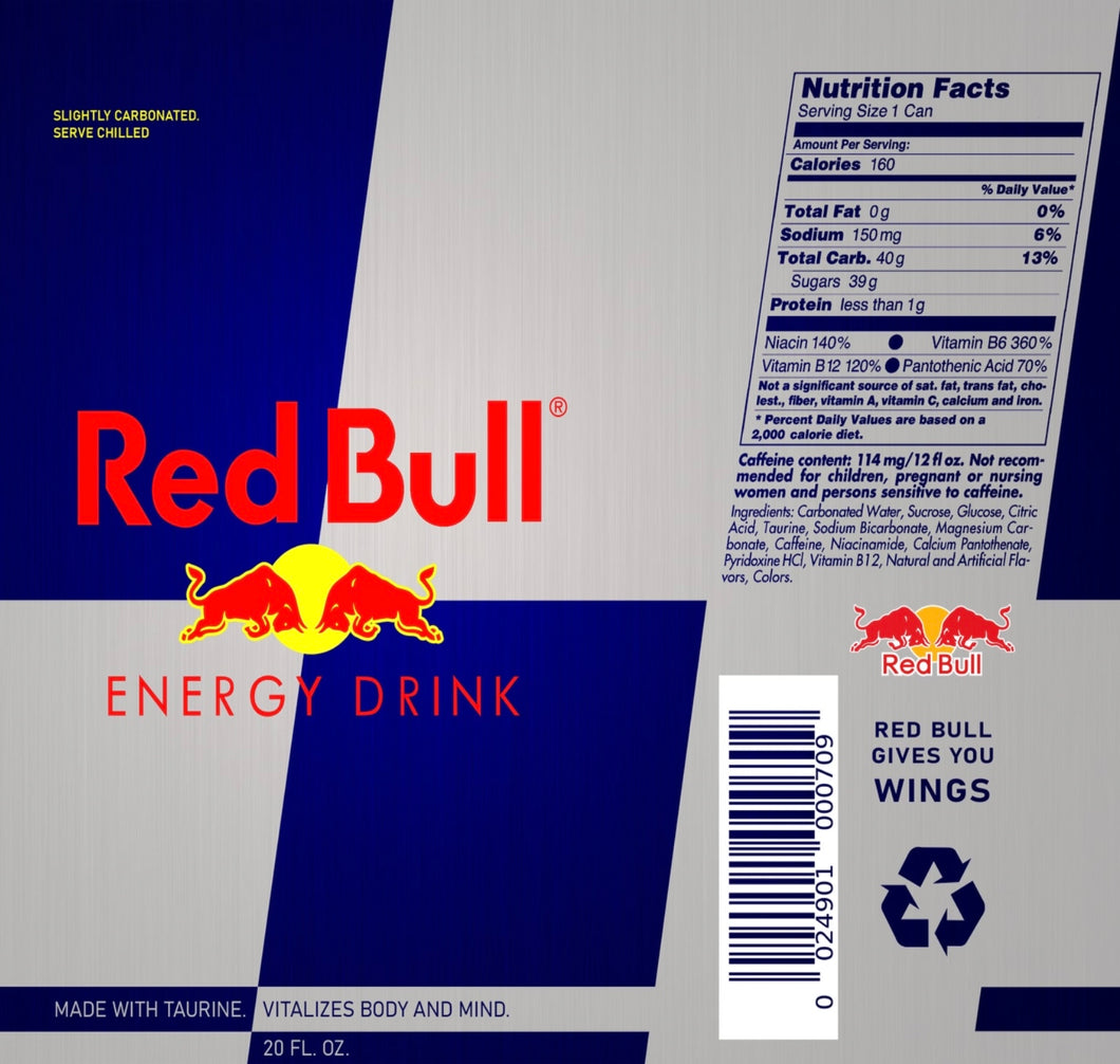 SUBLIMATION Red Bull blue