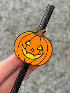 Orange jack-o’-lantern
