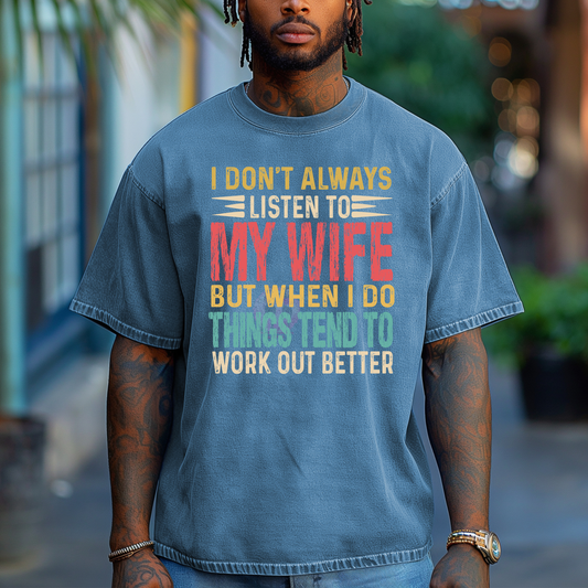 I can't always listen to