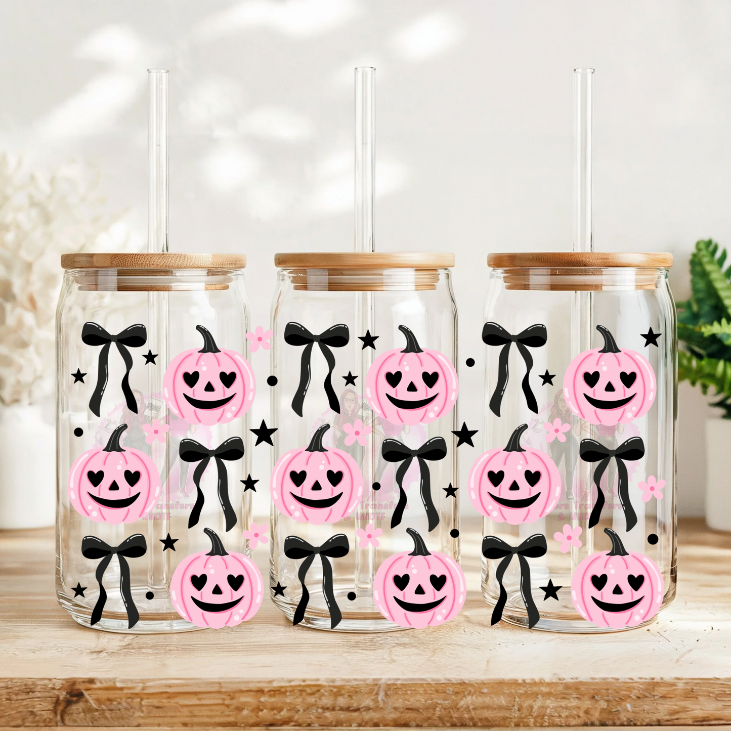 Pink pumpkins