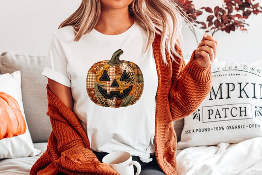 Patchwork pumpkin
