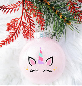 Unicorn (Ornament Decal)